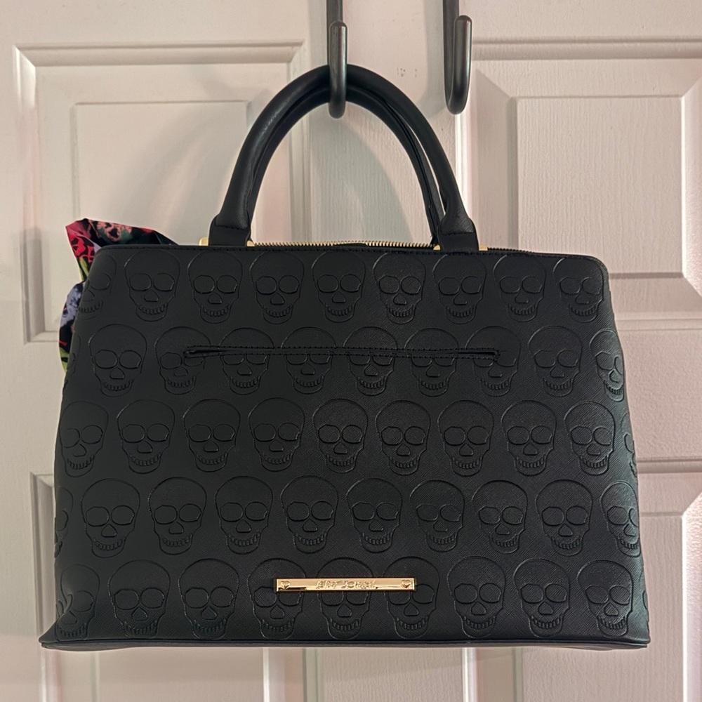 Betsey Johnson Skull Purse